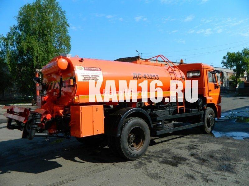 Автогудронатор ДС-43253 на шасси КАМАЗ-43253