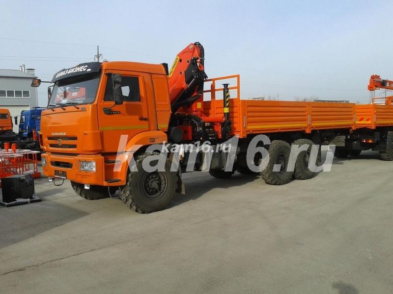 КАМАЗ 43118 с кран манипулятором Palfinger 18500