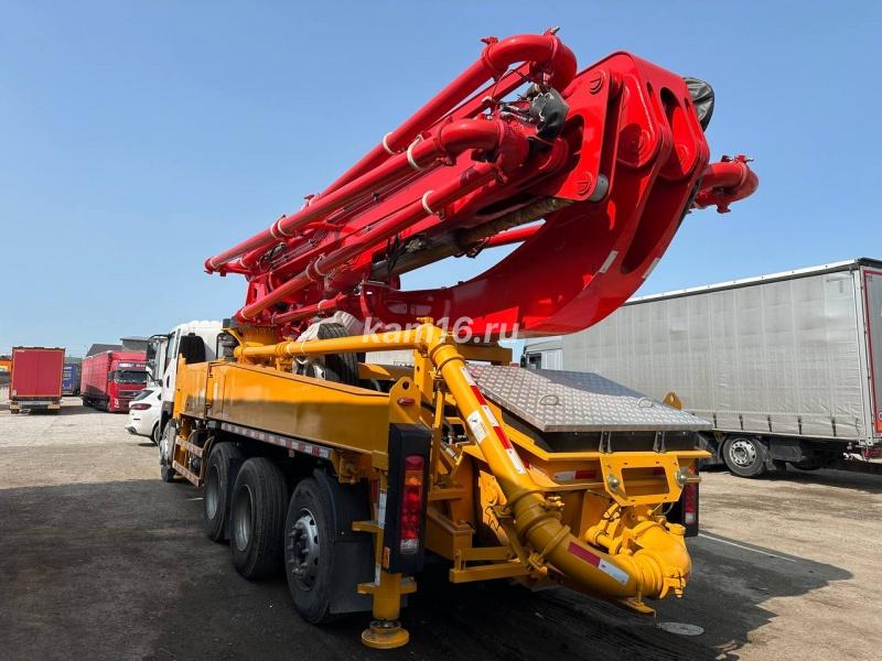 Автобетононасос на Шасси FAW JK6 8х4 c установкой JIUHE JHZ5290THB-38